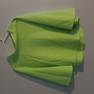 Premium Made by Johnny flirty flare skirt lime green